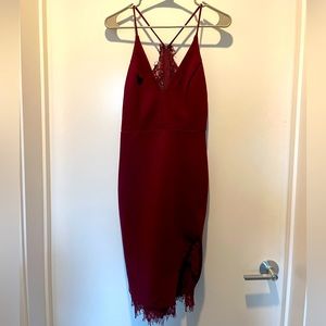 ASTR - Lace Midi Dress, Size Small